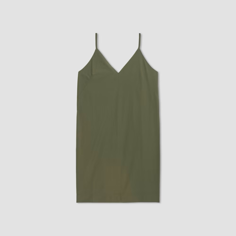 Everlane Poplin Slip Dress